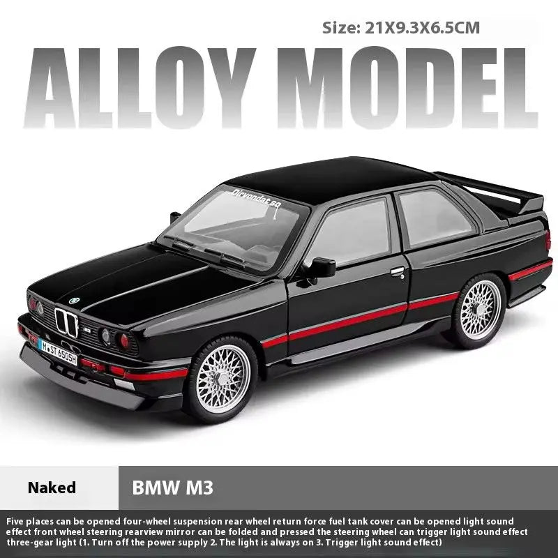 1:24 BMW M3 E30 1988 Model Car