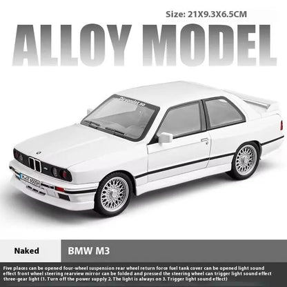 1:24 BMW M3 E30 1988 Model Car