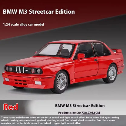 1:24 BMW M3 E30 1988 Model Car